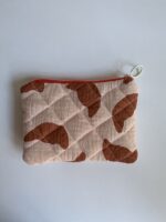 Muślinowy portfelik w rogale - obrazek 2