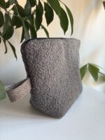 Kosmetyczka szara baranek - obrazek 5