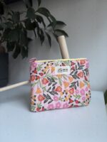 Różowy portfelik w kwiatki - obrazek 2
