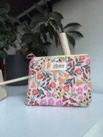 Różowy portfelik w kwiatki - obrazek 3