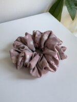 Różowa gumka w kwiatki