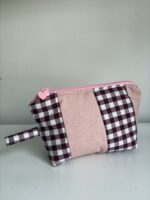 Kosmetyczka z łączonych materiałów - obrazek 3