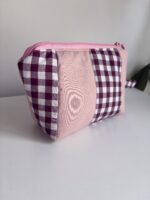 Kosmetyczka z łączonych materiałów - obrazek 5