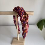 Opaska na włosy w kwiatki