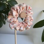 Mała pastelowa gumka w kwiatki